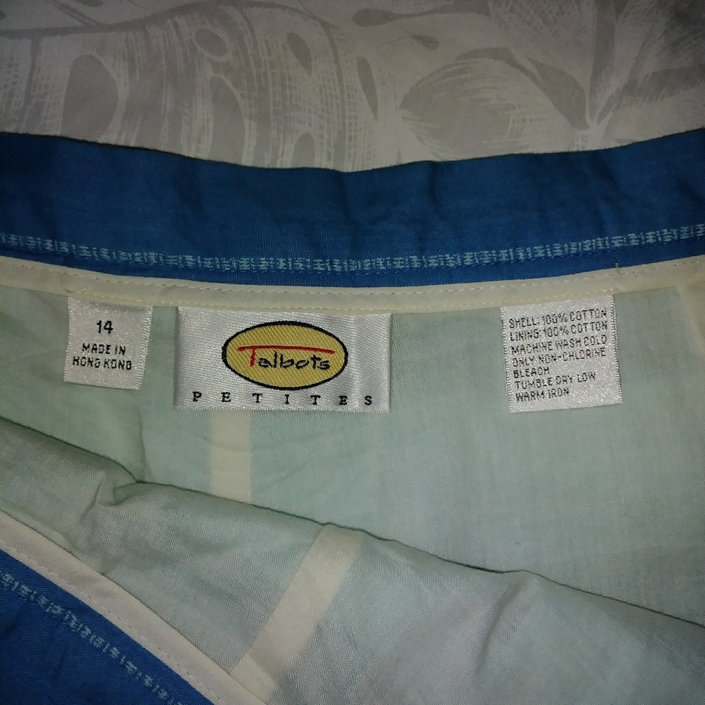 Talbots Cotton Skirt EUC - Picture 6 of 6